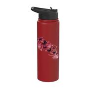 Butterflies Painted CollectionButterfly Lovers Stainless Steel Insulated Water Bottle