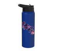 Butterflies Painted CollectionButterfly Lovers Stainless Steel Insulated Water Bottle