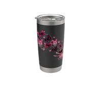 Butterflies Painted CollectionButterfly Lovers Vaso térmico de acero inoxidable de doble pared