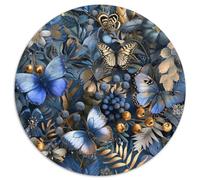 Butterfly 1000 Piece Jigsaw Puzzle For Adults Family Challenge Toys Stress Relief Puzzle Exercise The Memory of The Brain for Adults and Kids, Age 12 Years Up 1000pcs (67.5x67.5cm)