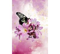 Butterfly 2027 A5 Family Diary With Week To Page: Feminine Weekly Organiser For Business or Home