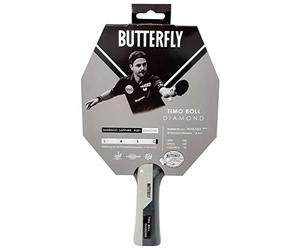 Butterfly 85034 Timo Boll Dıamond Raqueta de Tenis de Mesa estándar