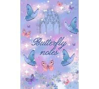 Butterfly Aesthetic Notebook for Girls - Cute Blue Journal, Lined Notebook for Writing, Dreamy Pastel Notebook, Gift for Teen Girls, Teen and Children Composition and Creative Writing