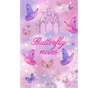 Butterfly Aesthetic Notebook for Girls - Cute Pink Journal, Lined Notebook for Writing, Dreamy Pastel Notebook, Gift for Teen Girls, Composition Notebook, Creative Writing Notebook