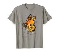 Butterfly Anatomy Biology Science Entomology Camiseta