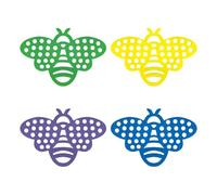 Butterfly Bee Watering Station - 4 Pack Outdoor Foam Hydration Decor, Friendly Drinking Rest Point Kit | Garden Balcony Backyard Meadow Farm Park Green Space Nature Conservation Poliniator
