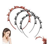 Butterfly Clip Headband for Women, Women Girls Fashion Hair Accessories, Professional Curly Hair Weave Bangs Clip, Fashion Hair Clip Styling Accessory Tools (Combo B, Standard)