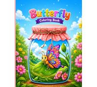 Butterfly Coloring Book: Beautiful Butterflies to Color and Enjoy for Kids Ages 3-8