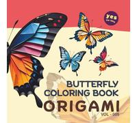 Butterfly Coloring Book: Origami Coloring