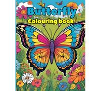 Butterfly Colouring Book 40 pages: Relax and Unwind with Stunning Butterfly Designs