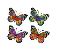 Butterfly Decor - Fade-Resistant Decorative Sculptures | Metal Wall Art Decor,for Garden Yard Patio Fence Balcony Home Bedroom Porch Spring Backyard Lawn Courtyard Door