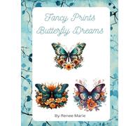 Butterfly Dreams Counted Cross Stitch Patterns - 3 Different Patterns, Easy, Full Sized, Needlepoint Floral Garden