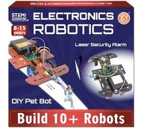 Butterfly Edufields - Kit de robótica STEM 10 en 1 para niños 8-12-14, kit de robot para 8-10, electrónica para niños 8-12, kits de ingeniería para niños de 8 a 12, kits de ciencia para niños de 12 a