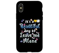 Butterfly, es un hermoso día para dejarme en paz, la mejor esposa del mundo Carcasa para iPhone X/XS
