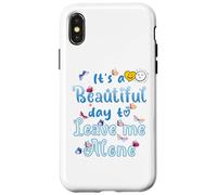 Butterfly, es un hermoso día para dejarme en paz, la mejor esposa del mundo Carcasa para iPhone X/XS