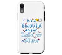 Butterfly, es un hermoso día para dejarme en paz, la mejor esposa del mundo Carcasa para iPhone XR
