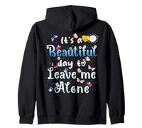 Butterfly, es un hermoso día para dejarme en paz, la mejor esposa del mundo Sudadera con Capucha
