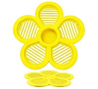 Butterfly Feeder - Floating Flower Bee Drinking Station, Flower Shaped Floating Watering Bowl for Butterflies, Bees & Pollinators, Decorative Garden Drinking Station for Pond, Patio, Yard & Balcony
