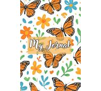Butterfly Floral Journal: Cute Aesthetic Notebook for Writing & Daily Thoughts: Colorful Butterfly & Flower Design Diary for Girls, Teens & Women | Perfect for Notes, Gratitude & Self-Care