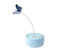 Butterfly Flying Kitten Educational Toÿ For Indoor Cats - Interactive Rotating Cat Toy With Touch Sensor, Automatic Cat Teasing Wand Toy, Flapping Buțterfly Motion, Burns Energy And Reduces Boredom