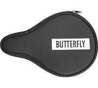 Butterfly Funda para Raqueta de Ping Pong de Mesa, diseño Ovalado, Color Negro