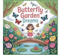 Butterfly Garden Dreams Coloring Book for Kids Ages 6 to 10: Butterflies Flowers and Happy Nature Scenes to Color (Wonder Garden Adventures)