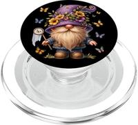 Butterfly GNOME For Women Girls and Hippie Mom Floral Spring PopSockets PopGrip para MagSafe