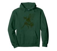 Butterfly Grunge Fairycore Aesthetic Moth Skeleton Fairy Sudadera con Capucha