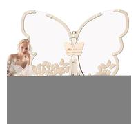 Butterfly Guest Cartel en - Libro de visitas alternativas con diseño de Mariposas - Baby Party Guesalternatives Recepción Recuerdos, Libro de Visitas para Baby Party Libro de Visitas