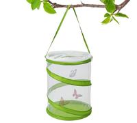 Butterfly Hábitat Cage - Catcher De Insectos Plegables | Malla De Reproducción De Insectos | Kit De Captura De Errores | Catcher De Insectos De La Casa Para Niños Cage Fly Caterpillar Ladybird Bee Col