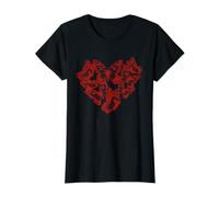 Butterfly Heart Design For Valentine's Day Vibes Camiseta