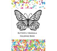 Butterfly Mandala Coloring Book