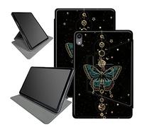 Butterfly Moon Space - Funda para iPad Air 3 (3ª generación) de 10.5 pulgadas 2019 / iPad Pro de 10.5 pulgadas 2017, soporte plegable giratorio de 360 grados, múltiples ángulos de visión con apagado y