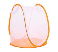 Butterfly Net Cage - Outdoor Mesh Habitat, Foldable Breeding House, Zippered Animal Feeder, Easy Carry Structure, Top Educational Toy, Nature Kit for Boys Children, 12.99x14.57 Inches