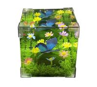 Butterfly Night Light, Plug and Play Ambiance Nightlight, Compact Design Butterfly Themed Soft Lighting Decoration for Nursery, Bathroom, Kitchen, Kids Room, Home Enhancer