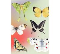 Butterfly Notebook - lined journal A5 size - 100 pages: A delicate and inspiring notebook for writing, dreaming, and organizing