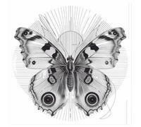 Butterfly of Equinox - A Square Journal of Balance: A geometric butterfly notebook for thoughts, balance, and quiet metamorphosis.