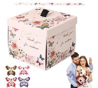 Butterfly Present Box, Creative Exploding with Butterfly Pop-Up, (5.71x5 inches) Valentine's Day, Birthday, Party Favor presents container
