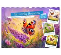 Butterfly Seasons - Life Cycle Illustrated Through The Year (Wall Calendar 2027 DIN A3 landscape), CALVENDO 12 Month Wall Calendar: A beautifully ... life cycle across the changing seasons.