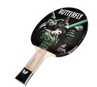 Butterfly SG11 - Bate de Tenis de Mesa, Color Negro y Rojo, uno