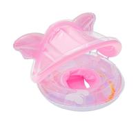 Butterfly Shape Pool Float with Sun Canopy, Water Lounge Chair for Relaxation in Outdoor Pool or Lake Settings, Great for Summer Use at Beach or Backyard, 57x43cm Size