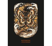 Butterfly Tattoo Notebook - Japanese Style Art Journal: Elegant Butterfly Design Inspired by Traditional Japanese Tattoo Art (Tattoo Symphony)