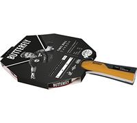 Butterfly Timo Boll Carbon - Raqueta de Tenis de Mesa (Recubrimiento Wakaba Certificado ITTF, Esponja de 2,0 mm, para Jugadores Profesionales entrenados