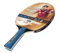 Butterfly Tischtennisschläger Timo Boll Gold - Pala de Ping Pong (1,5 mm), Color Nergo/Dorado