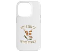 Butterfly Whisperer Native Plants Pollinator Garden Carcasa para iPhone 14 Pro