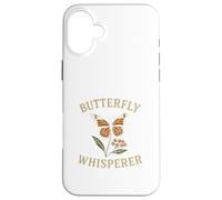 Butterfly Whisperer Native Plants Pollinator Garden Carcasa para iPhone 16 Plus