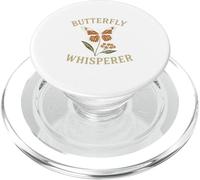Butterfly Whisperer Native Plants Pollinator Garden PopSockets PopGrip para MagSafe