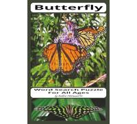 Butterfly: Word Search Puzzle about the Butterfly and more | 6x9",110 pages,50+puzzles