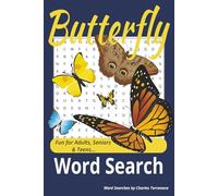 Butterfly Word Search Puzzle Book: Word Searches with Easy-to-Read Print about Butterflies, What they Eat and More | 6x9 inches, 110 pages | 50 + Puzzles..._