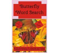 Butterfly Word Search: Word searches with Easy-To-Read print about, Butterfly’s and more